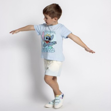 Pigiama Per bambini Stitch Azzurro Chiaro