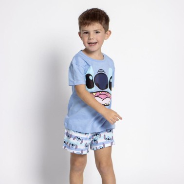 Pigiama Per bambini Stitch Azzurro